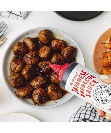 Bachan's Japanese Barbecue Sauce 17oz | Small Batch, Non-GMO, Preservative-Free | Vegan & BPA-Free | Ideal for Wings, Chicken, Beef, Pork, Seafood, Noodle Recipes & More - Buy Online on SooperMarket.com