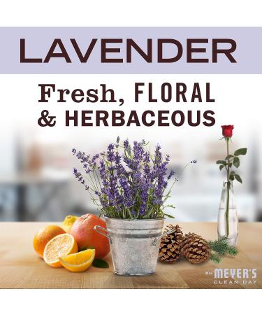 Mrs. Meyer's Lavender Bar Soap 5.3 oz - Hand & Body Wash with Essential Oils - Buy Online on SooperMarket.com