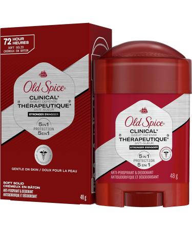 Old Spice Clinical Sweat Defense Anti-Perspirant Deodorant for Men 72 Hour Stronger Swagger 48 g Stronger Swagger-48g - Buy Online on SooperMarket.com