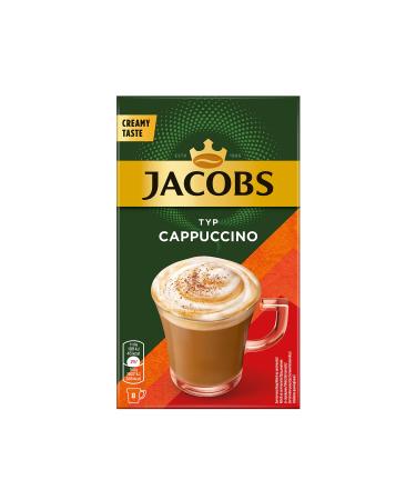 Jacobs Cappuccino Sticks 1 x 8 Drinks Cappuccino 92.8 g (1 pack)