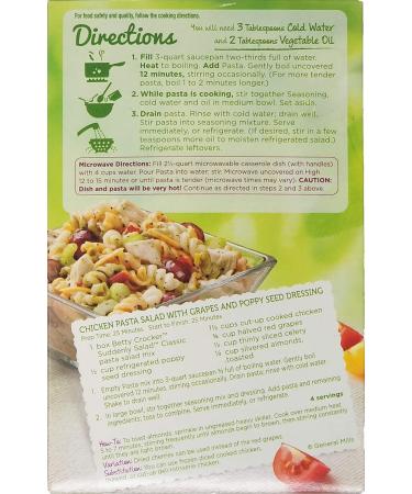 Betty Crocker Suddenly Salad Classic Pasta 7.75 oz 3 pk - Buy Online on SooperMarket.com