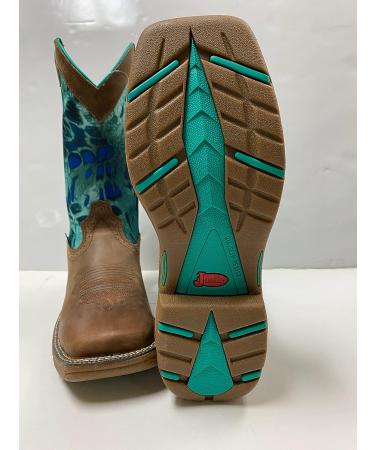 Justin Women's Rush Waterproof Western Work Boot Soft Toe - Brown, Size 8.5 - Buy Online on SooperMarket.com
