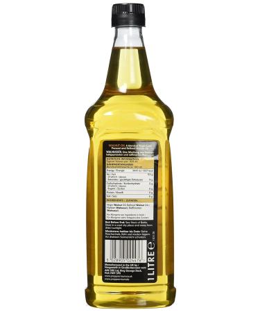 Prep Premium Walnut Oil 1000ml - Cold-Pressed Refined Intensely Flavored for Marinating Meat Fish & Poultry | International Shipping Available - Buy Online on SooperMarket.com