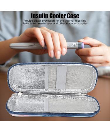Insulin Cooler Travel Case - Insulin Pen Carrying Case with Zipper Closure, Waterproof & Portable Pink - Buy Online on SooperMarket.com