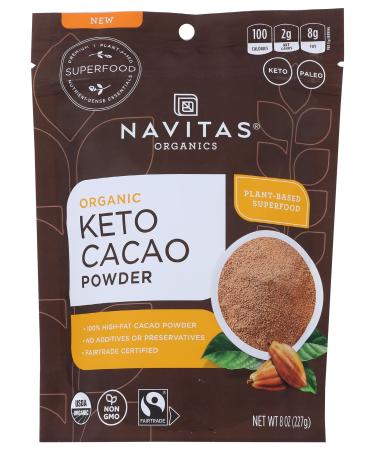 Navitas Naturals Powder Cacao Keto 8 Ounce