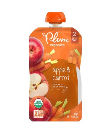 Plum Organics Baby Food Pouch Stage 2 Variety Pack | 18 Pack 4oz | Fresh Organic Fruit and Veggie Squeeze for Babies, Kids, Toddlers - Buy Online on SooperMarket.com