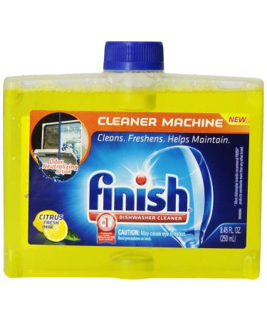 Finish Dishwasher Cleaner, Citrus Scent, 8.45 Ounce