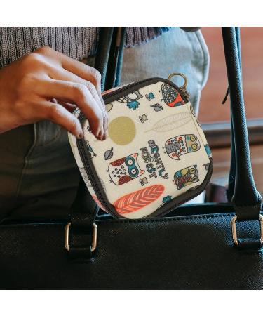 4pcs Healeved Napkin Storage Bags - Zipper Menstrual Pad Travel Holder - Buy Online on SooperMarket.com