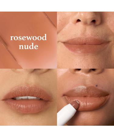 Julep Rosewood Nude Tinted Lip Balm: Vegan, Hydrating Vitamin E Core, Natural Gloss Finish - Buy Online on SooperMarket.com