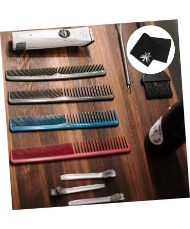 Non-Slip Barber Work Station Mat | Heat-Resistant Silicone Protection Mat | Ideal for Flat Irons & Curling Irons - Buy Online on SooperMarket.com