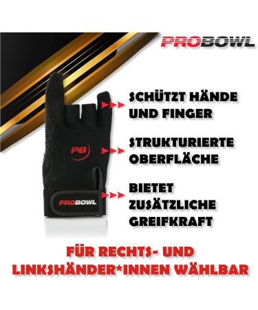 Emax Pro Bowl React Glove | Premium Bowling Glove for All Ages | Enhanced Grip & Hand Protection | Sizes Available for Men Women & Kids - Buy Online on SooperMarket.com