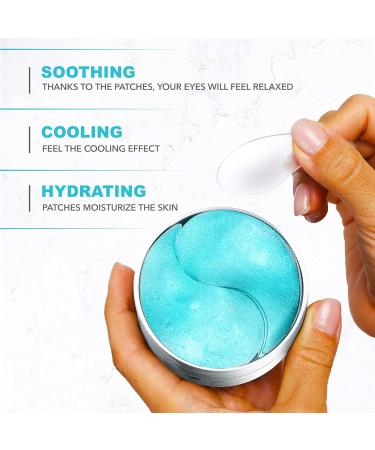 Under Eye Patches with Retinol & Collagen | Hydrating Hyaluronic Acid | Suitable for All Skin Types - International Shipping Available - Buy Online on SooperMarket.com