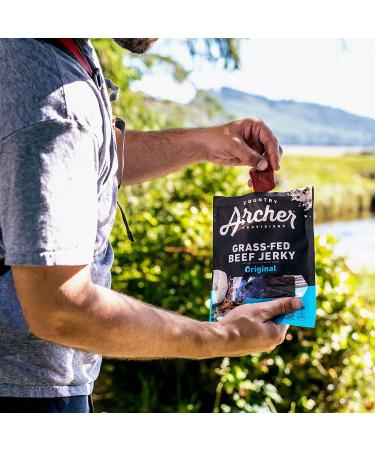 Country Archer Original Beef Jerky | 100% Grass-Fed, Gluten-Free, 16 oz - Buy Online on SooperMarket.com