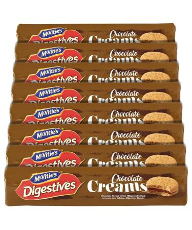 McVitie's Digestives Creams Chocolate Biscuits 168 g (24 Pack) Digestives Creams Chocolate Biscuits 168 g (24 Pack)