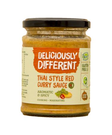Deliciously Different Thai Style Red Curry Sauce