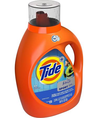 Tide Plus Febreze Fresh Sport Odor Defense HE Turbo Clean Liquid Laundry Detergent  Active Fresh Scent  2.04 L (44 Loads) - Packaging May Vary fresh 69 Fl Oz (Pack of 1) - Buy Online on SooperMarket.com