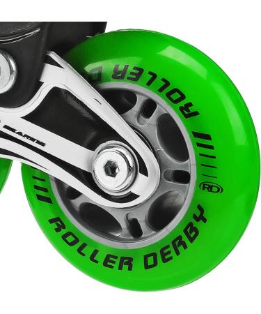 Roller Derby ION 7.2 Inline Skates | Aluminum Frames | Adjustable Sizing (2-5) | Medium Fit - Buy Online on SooperMarket.com