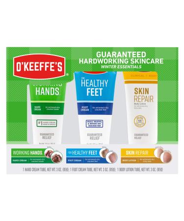 O'Keeffe's Winter Essentials Including Working Hands  Healthy Feet and Skin Repair
