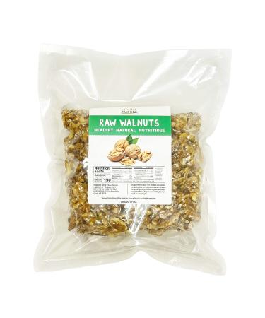 Beyond Nature Raw Walnuts, Vacuum Sealed, Non GMO, No Salt, Low Carb, Gluten Free, Keto Friendly & Vegan Snack (2 LB)