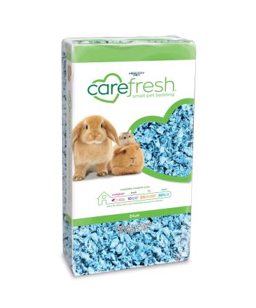 Carefresh 99% Dust-Free Blue Natural Paper Small Pet Bedding with Odor Control, 10 L