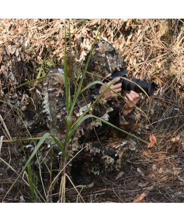 LOOGU Hunting Ghillie Suit 3D Leafy Camo XL/XXL - Tactical Gear for Airsoft & Wildlife Photography - Buy Online on SooperMarket.com