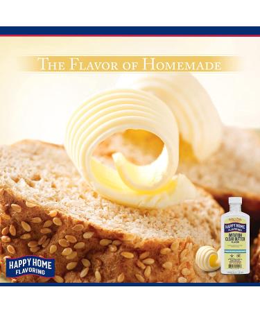 Certified Kosher Non-Alcoholic Imitation Clear Butter Flavoring - 7 oz | Happy Home - Buy Online on SooperMarket.com