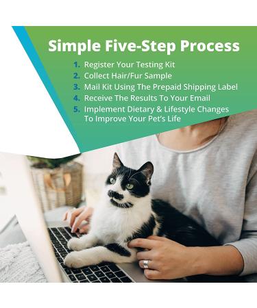 5Strands Pet Food Intolerance Test: At-Home Sensitivity Test for Dogs & Cats | 270 Items | Results in 7 Days - Protein, Grain, Fruit, Preservatives | Hair Analysis | Accurate for All Ages and Breeds - Buy Online on SooperMarket.com