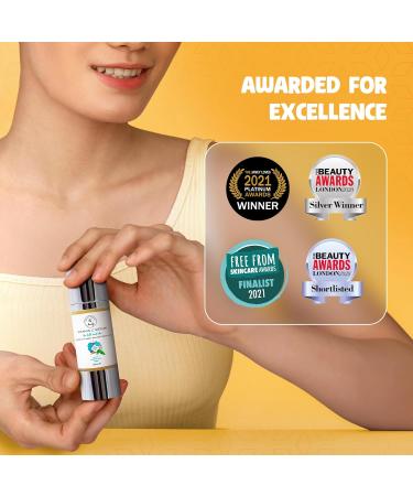 Vitamin C Serum for Face with Hyaluronic Acid & Retinol - Natural Anti-Aging Skincare for Dull Skin & Fine Lines | Shop Now - Buy Online on SooperMarket.com