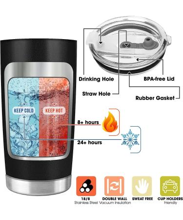 UMACVN Gifts for Men: Birthday & Fathers Day Gift Ideas - Christian 20 oz Tumbler - Buy Online on SooperMarket.com