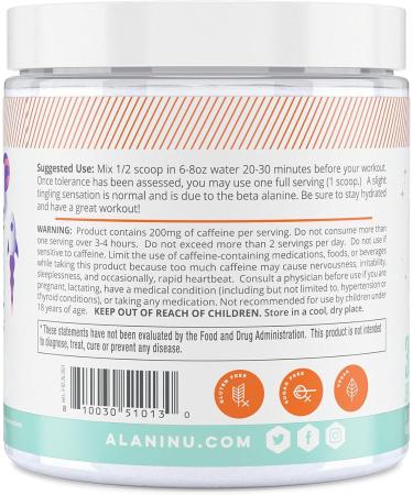 Alani Pre-Workout Galaxy Lemonade 30 Servings & Pre Workout Supplement Powder for Energy Endurance & Pump | Sugar Free | 200mg Caffeine - Buy Online on SooperMarket.com