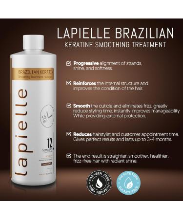 Buy Professional Brazilian Keratin with Argan Oil for Dry & Damaged Hair - 16 FL oz - International Shipping - Buy Online on SooperMarket.com