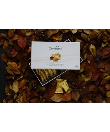 Cardelion Marron Glace - Candied Chestnuts Special Occasions Suitable for All Seasons (360 Gram 12.6 oz 20 Pieces) - Buy Online on SooperMarket.com