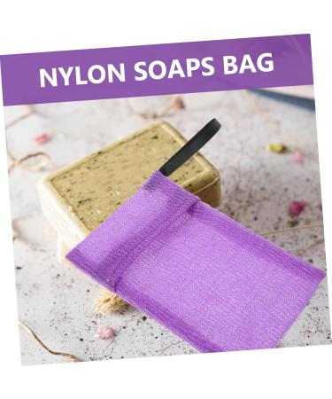 Baluue 4pcs Soap Bag Soap Holder Soap Bar Storage Soap Pouch for Shower Soap Net Shampoo Bar Bag Nylon - Buy Online on SooperMarket.com