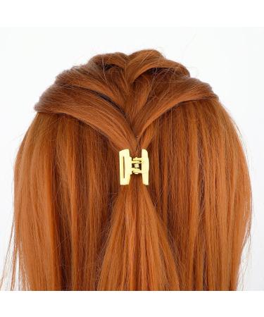 WLLHYF 12pcs Mini Hair Clips - Durable Non-Slip Jaw Clips for Women & Girls - 90s Multicolor Matte Accessories for Thin Thick Curly Hair - Buy Online on SooperMarket.com