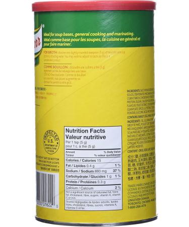 Knorr Chicken Flavored Broth Mix - 1kg Can Yellow - Buy Online on SooperMarket.com