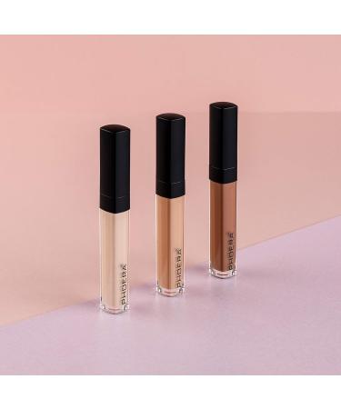AQUAPURITY PHOERA Liquid Concealer Full Coverage Foundation - Dark Coffee (110) | Cruelty-Free Formula for Under Eye Circles | 28.00g - Buy Online on SooperMarket.com