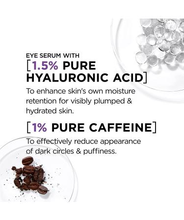Revitalift Hyaluronic Acid + Caffeine Eye Serum | L'Oreal Paris Anti-Aging Moisturizer Sample - Buy Online on SooperMarket.com