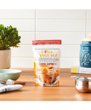 Golden Supreme Fried Chicken Batter Flour and Seasoning Mix - Fowl Language - Buy Online on SooperMarket.com