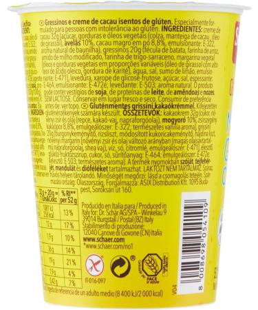 DR. SCHAR - CHOCOLATE GRISSINI MILLY 52gr - Buy Online on SooperMarket.com