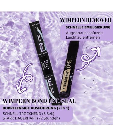 LASH Extension Set 156 PCS | DIY Eyelash Extensions B&C Set with Mascara Brush & Adhesive Remover - B05KIT - Buy Online on SooperMarket.com