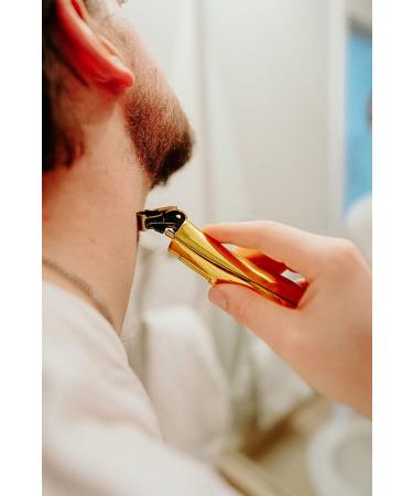 SUPREME TRIMMER ST5200 - Professional Barber Hair Trimmer Cordless Clipper Liner Beard Trimmer - Chrome Gold T-Shaper Li (Extra Blade Included) - Buy Online on SooperMarket.com
