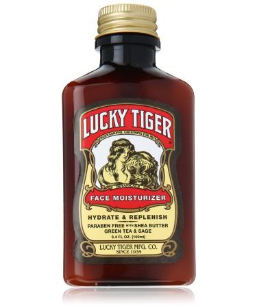 Lucky Tiger Premium Facial Moisturizer 3.5 Ounce