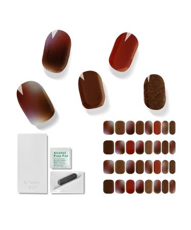 by Taptap London - Semi Cured Gel Nail Strips (Pepper Gin)