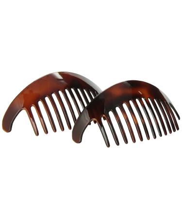 Caravan Large Interlocking Comb Pony Tortoise Shell Pair - 2 Count - Buy Online on SooperMarket.com