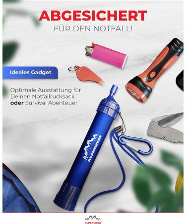 Alpine Value Water Filter - 4000L Outdoor Drinking Water Filter | 99.99% Germ & Bacteria Removal - Buy Online on SooperMarket.com