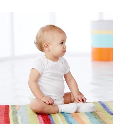 Gerber Baby Girls Bibs 6-9 Months - Pack of 3 | Waterproof & Easy to Clean - Buy Online on SooperMarket.com