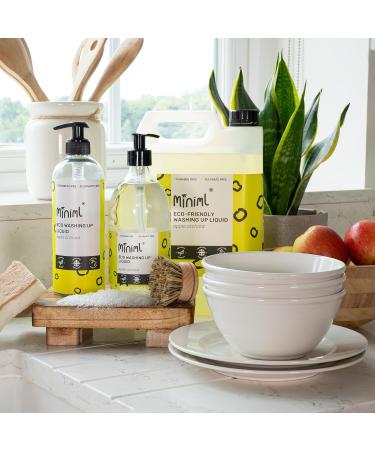 Miniml Eco Washing Up Liquid 5L Refill - Apple Orchard Scented | Plant Based, Vegan, Cruelty Free, Non Bio | Natural Cleaning Product - 500 Washes - Buy Online on SooperMarket.com