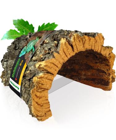 Kork-Deko Cork Bark Half-Round 30 cm (Rodent Reptile Vivarium) cork wood tree oak 12 cm | cleaned & sanitised