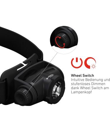 Buy Ledlenser H5 Core Headlamp - 350 Lumens Waterproof IP67 Focusable & Dimmable - Includes Batteries | Fast International Shipping - Buy Online on SooperMarket.com