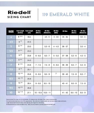 Riedell 119 Emerald Women's Figure Ice Skates - Size 7 White - Buy Online on SooperMarket.com